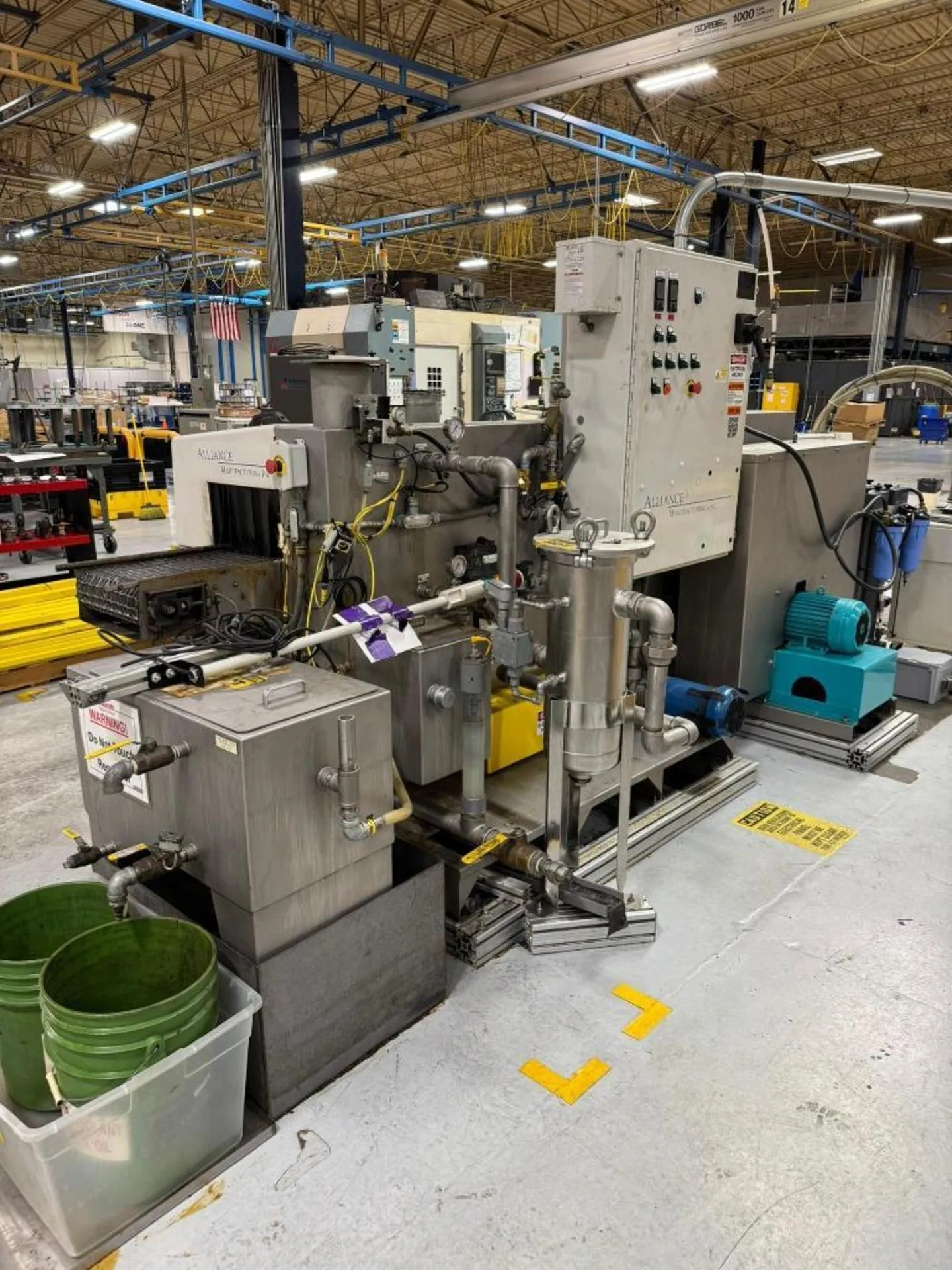 USED ALLIANCE MANUFACTURING AQUAMASTER CB-1400E
