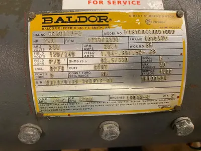 USED BALDOR CD2007P-2