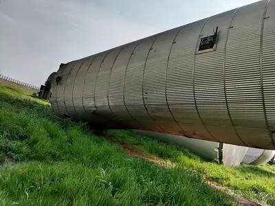 Tank, 11,500 Gallon, Stainless steel, Insulated, 9' x 25' #S744216