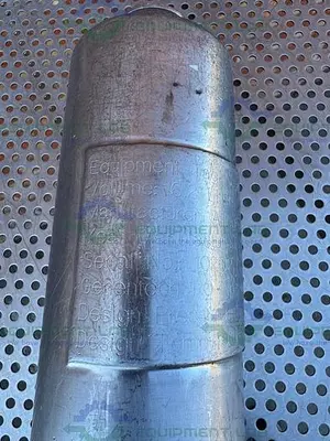 USED ALLEGHENY BRADFORD 6.2 LITER STAINLESS STEEL FILTER HOUSING 150 PSI