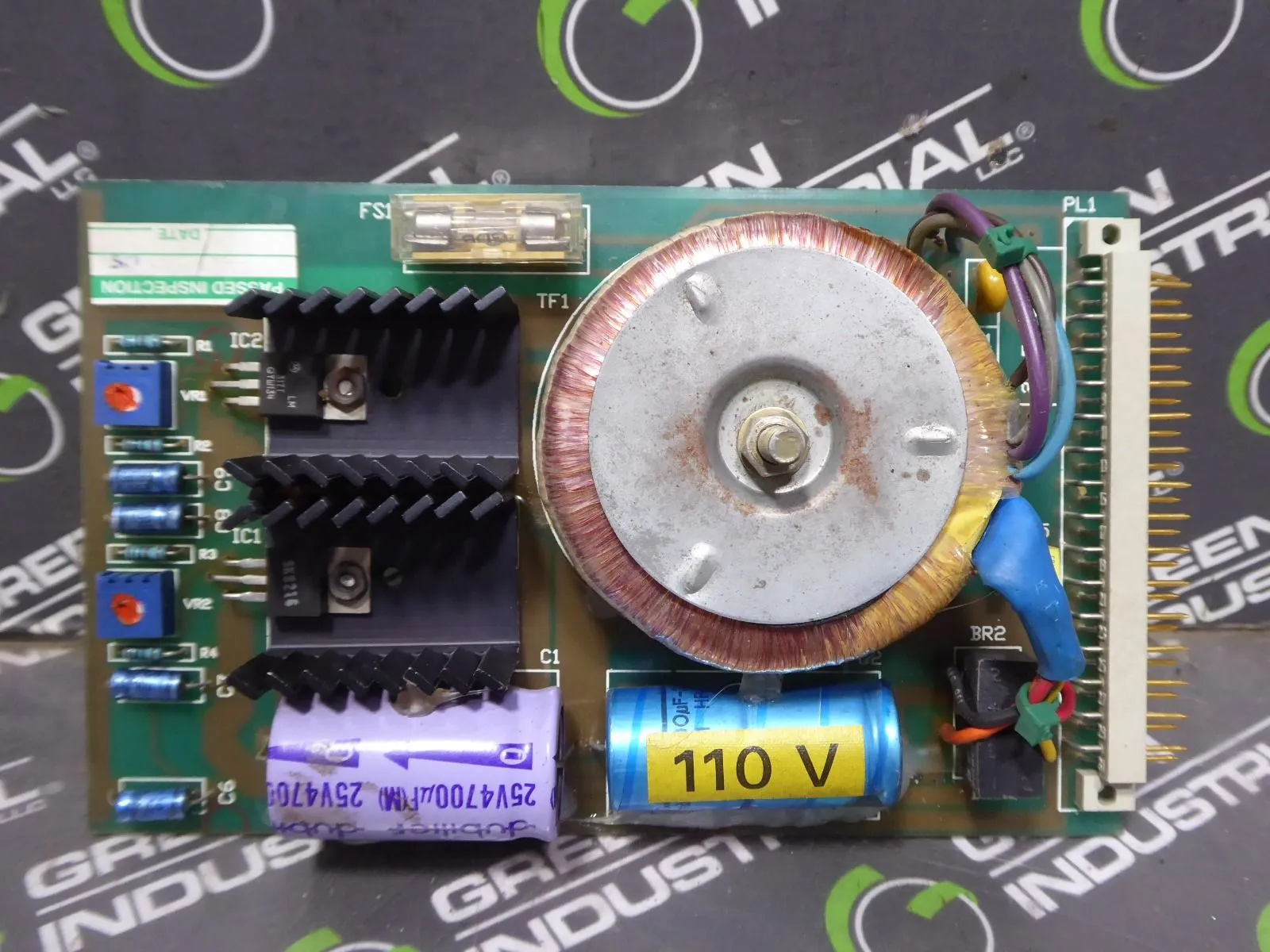 MOOG CC-D128-007-A001 P25 Universal Parison Programmer Power Supply Board Used