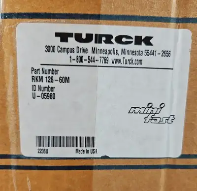 USED TURCK RKM 126-6M