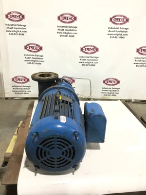 Carver 6H 5x4x7 20PA1 3PH Baldor JPM4107T Direct Connected Centrifugal Pump