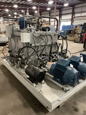 Bosch Rexroth 500 Gallon Stainless Steel Hydraulic Power Unit