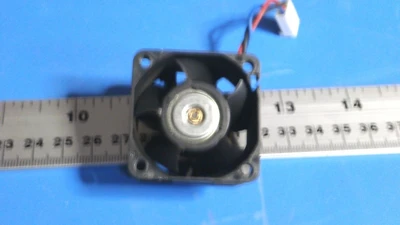 USED DELTA ELECTRONICS FAN DC 12V, 0.24 A