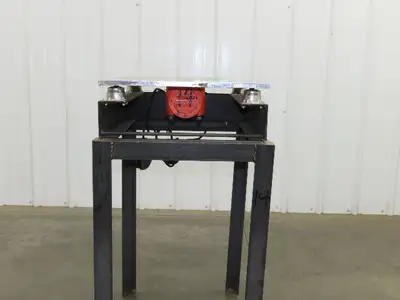 SCR-200 Flat Deck Paper Jogger Shaker Table 18x18" 0-4000 RPM 115V 2500 VPM