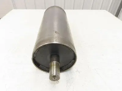 Hytrol 6"x 14.25" Crowned Take-Up Pulley for 24" Conveyor 21"BF 1-3/16" Shaft