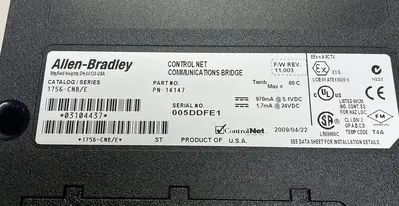 Used ALLEN-BRADLEY 1756-CNB Industrial Controls Ohio US | Surplus Asset Holdings #1244042