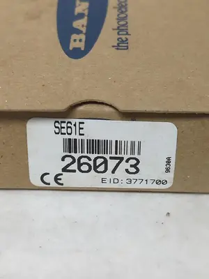 New | in-Stock BANNER SE61E Sensors | Surplus Asset Holdings #1206461