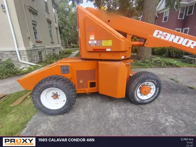Used 1985 CALAVAR CONDOR 46N Telescopic Boom Lifts Michigan US | Proxy Equipment #1426064