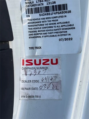 Used 2022 ISUZU "FTR" VAN BODY TRUCK - DIESEL (2022) Box trucks Texas US | MachineryMax #1488294