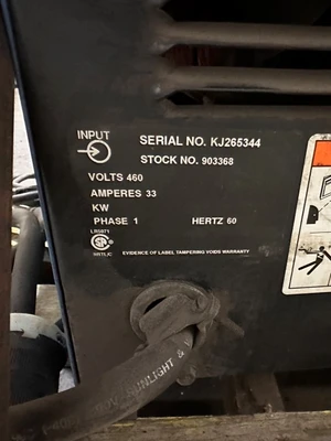 MILLER ECONOTIG 150AMP TIG/STICK WELDER CC
