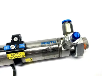 USED FESTO ISO PNEUMATIC CYLINDER, 35193