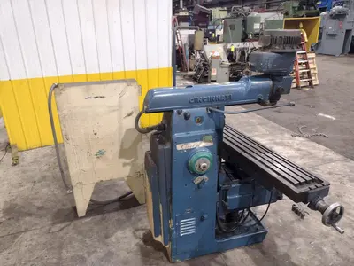 CINCINNATI HORIZONTAL MILL WITH BRIDGEPORT HEAD: YOBRO #24332
