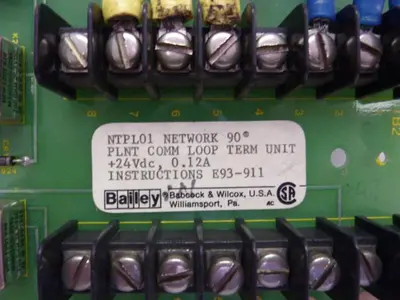 USED BAILEY CONTROLS NTPL01