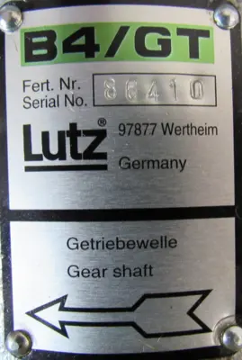 NEW LUTZ B4/GT PUMP MOTOR K21R80K2D0DRWE B4GT 230/400V B4GT