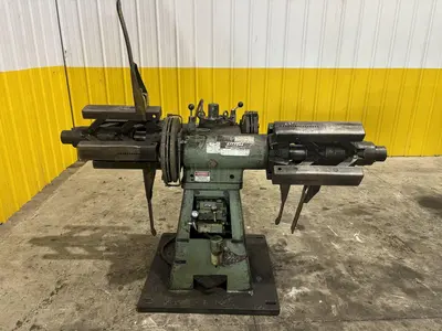 2,000 LBS X 12" LITTELL MODEL #20-12 DOUBLE END PULL OFF UNCOILER COIL REEL: STOCK #23710