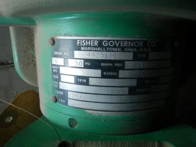 Powell 1/2" 1500 Class, 316 Stainless Control Valve