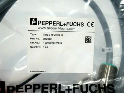 NEW PEPPERL FUCHS NBB5-18GM60-I3 PROXIMITY SENSOR 212680 NBB518GM60I3