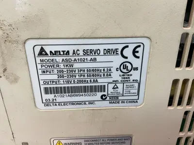 Used DELTA ASDA1021AB Servo Drives Ohio US | HGR 24 #1455402