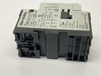 USED ALLEN-BRADLEY SER B MOTOR STARTER 6.3-10A W/ 140M-C-AFA10 CONTACT