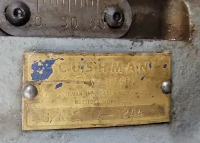 USED CUSHMAN SUPER SPACER