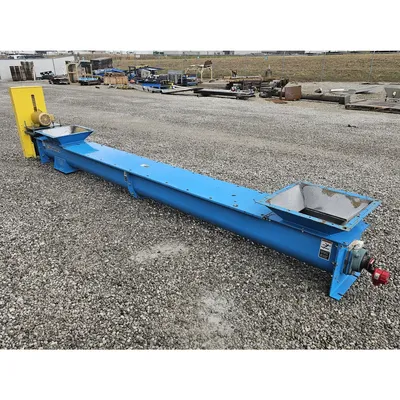 Used 12"dia. X 14' L Orthman Industrial Screw Auger Conveyor