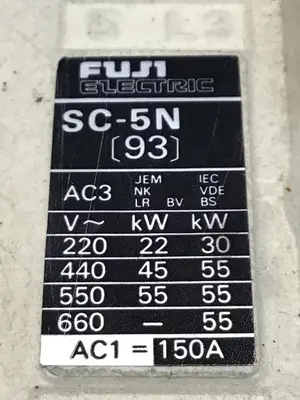 USED FUJI ELECTRIC SC-5N (93)
