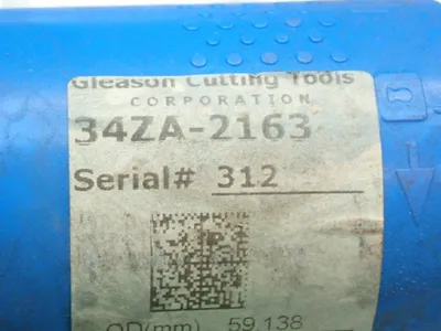 Used GLEASON CUTTING TOOLS 34ZA17212163 Tooling & Accessories (Other) Ohio US | HGR 24 #882060