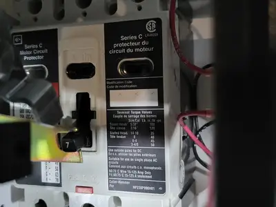 2hp, 600V, 7A, FVNR Starter, Size 1