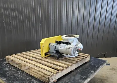 🔴 Heading to Auction May 27 - Used Semco Rotary Air Lock Valve, 8" X 8"