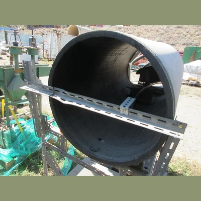 21in Dia. x 48in Poly Pipe Trommel