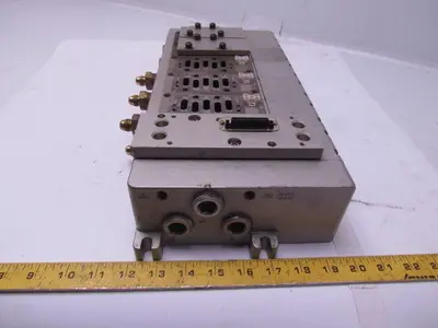 SMC Syndevco US3467 5 station manifold