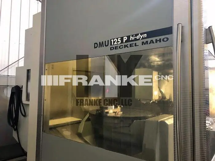 Used 2001 DMG MORI DECKEL MAHO DMU125P HI-DYN Vertical Machining Centers (5-Axis or More) | FRANKE CNC, LLC #1382442