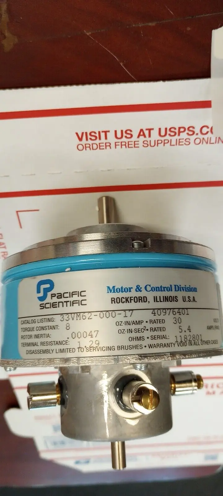 NEW Pacific Scientific 33VM62-000-17
