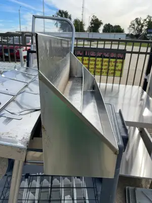 Used Falcon Restaurant Supply Used 35.75" Stainless Steel Bar Speed Rail Rack - SS260 Underbar Equipment Illinois US | Falcon Restaurant Supply #1375885