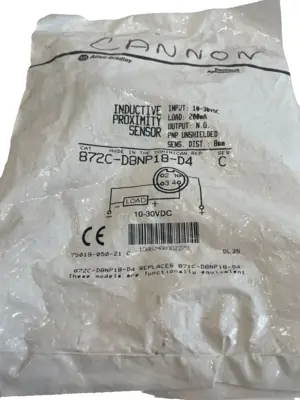 ALLEN BRADLEY 872C-D8NP18-D4 PROXIMITY SENSOR 872CD8NP18D4 NEW, SURPLUS