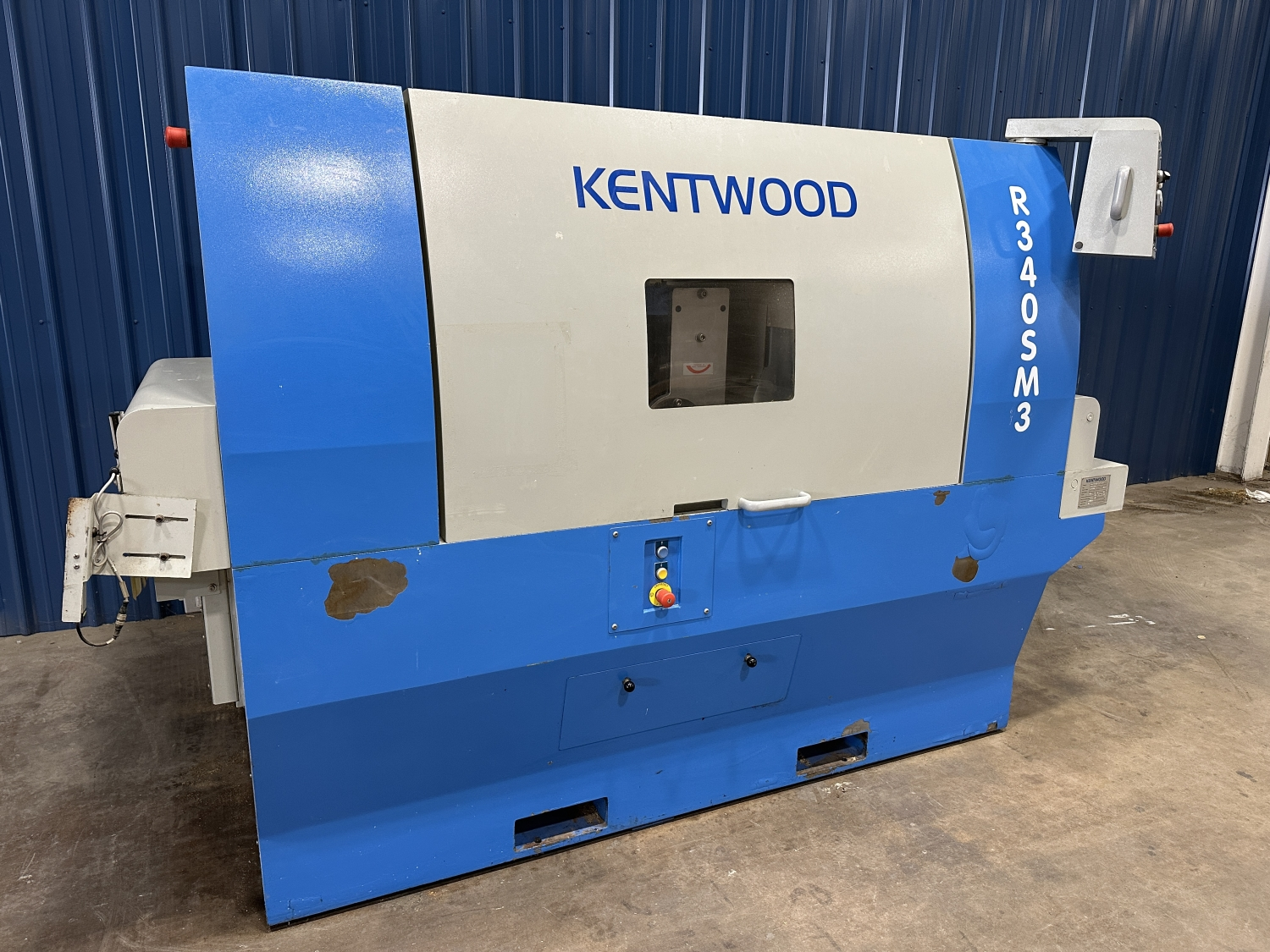 Kentwood R340SM3 Moving Blade Gang Rip Saw w/ Advantage Rip I Infeed