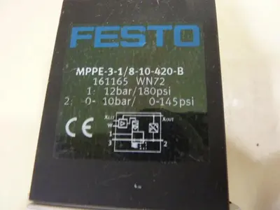 USED FESTO MPPE-3-1/8-10-420-B