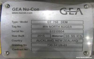 USED NU-CON ENGINEERING DT 750 DEM
