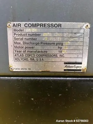 USED 1995 ATLAS COPCO GA45