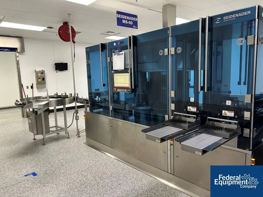 USED Seidenader Seidenader Vial Inspection Machine MS-60
