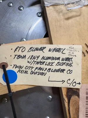TWIN CITY FAN TBNA 18N4 BLOWER WHEEL | ESS Industrial Equipment Sales (2)