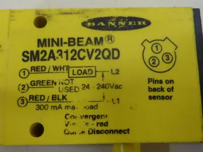 USED BANNER ENGINEERING SM2A312CV2QD