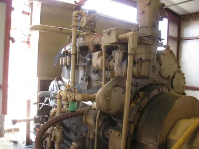 Used Gardner Denver w Cat G353D sn6413387 Cycloblower Centrifugal Air Compressors Oklahoma US | Borderless Services #1378125