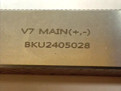 Used BRANSON Ultrasonic Anvil Knurled Steel Tooling Fixture V7 Main(+,-) Tooling & Accessories (Other) Michigan US | Maverick Industrial Sales #1400596