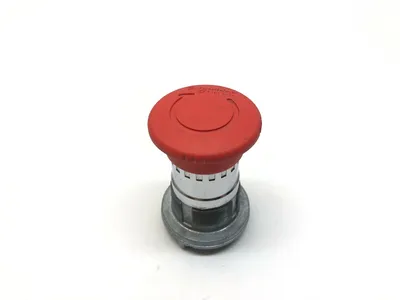 Schneider Electric 40mm Mushroom Head Emergency Stop Button, No Contacts - Used