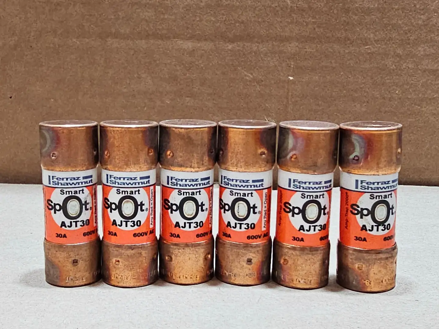 Used FERRAZ SHAWMUT AJT30 Fuses British Columbia CA | Lenmark #1488999