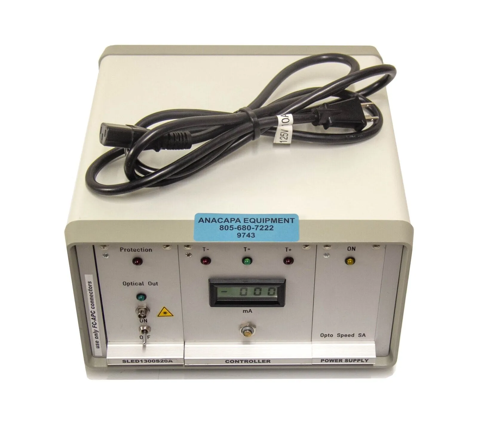USED Opto Speed SLED Controller  SLED1300S20A