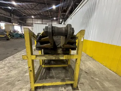 40 TON (80,000 LBS) BRADLEY ADJUSTABLE TELESCOPING COIL LIFTING GRAB TONGS: STOCK #23558